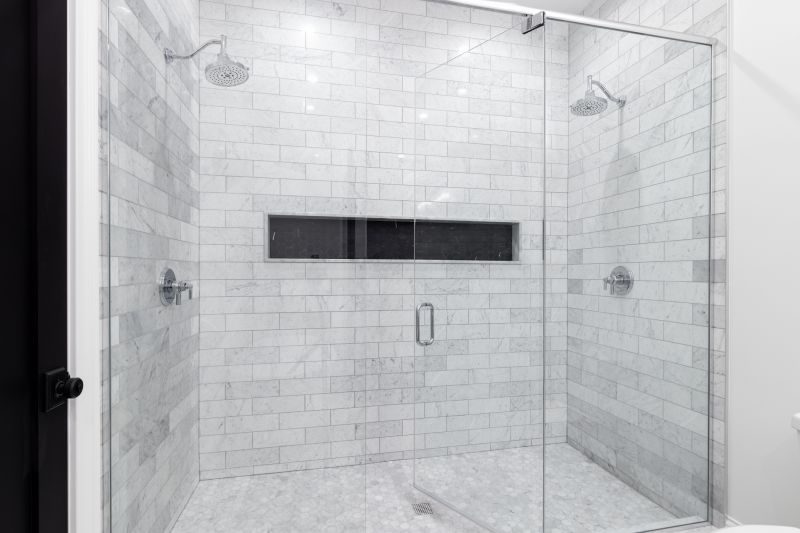 Spacious Shower Enclosure