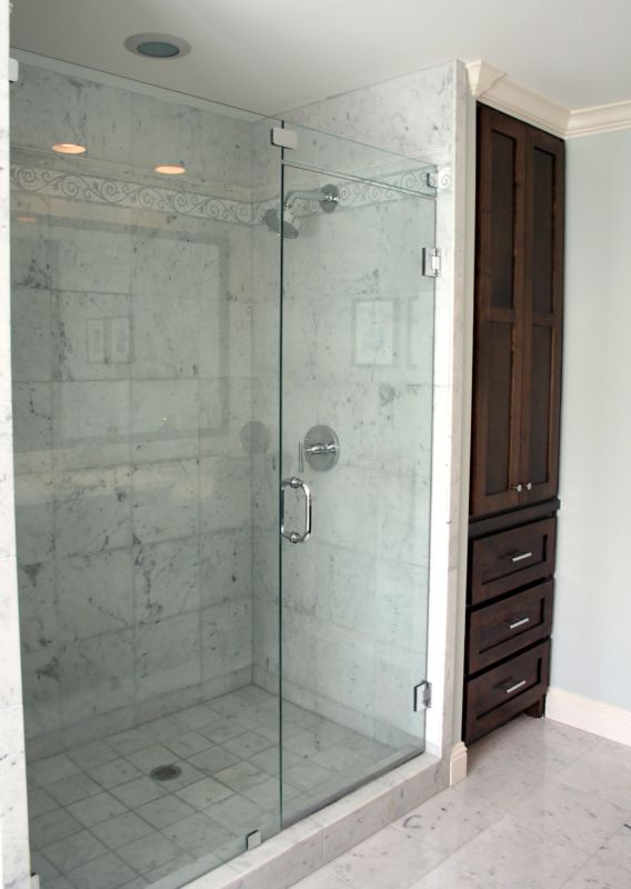 Stylish Frameless Shower