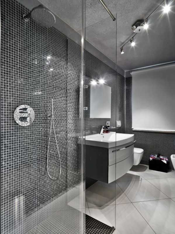 Contemporary Walk-In Shower